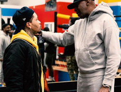 фото - «Танк» Дэвис подерётся с полусредневесом — сыном британской легенды