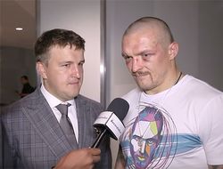 фото - «Ну хороший же поединок был». Все интервью Александра Усика после победы над Джошуа