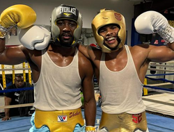 фото - Кроуфорд и Стивенсон спаррингуют в США: фото