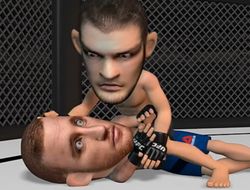 фото - Как Нурмагомедов победил Гэтжи и завершил карьеру: мультфильм от Фудаилата