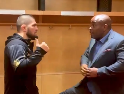 фото - Нурмагомедов отреагировал на судейские карты боя Махачев-Порье