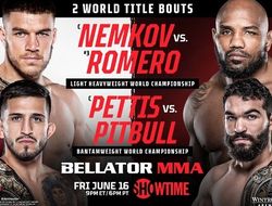 фото - Титульные бои Немков–Ромеро и Петтис–Фрейре возглавят Bellator 297