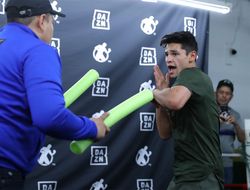 фото - Абнер Марес ругается матом, хочет драться с Райаном Гарсией в договорном весе