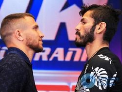 фото - Битва взглядов Ломаченко и Линареса на взвешивании — видео