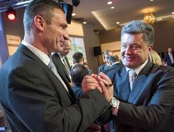 фото - Виталий Кличко побеждает на выборах в мэры Киева