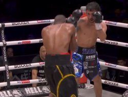 фото - Мбенге взял вакантный чемпионский титул, провал Соболя