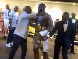 фото - Нгабу защитил титул, апсет в Британии