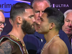 фото - Плэнт и Чарло прошли взвешивание перед боями в Вегасе: результаты и видео