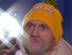 фото - Появилось фото Тайсона Фьюри из зала. Он хочет всех обмануть?