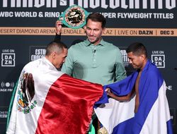 фото - Хуан Франсиско Эстрада и Роман Гонсалес прошли взвешивание перед трилогией: результаты, видео