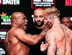 фото - Подлец Пол. Теперь понятно, почему Тайсон взбесился во время взвешивания: видео