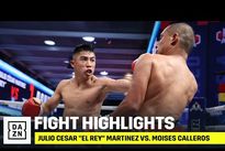 Хулио Сесар Мартинес - Мойсес Кайерос. Хайлайты. Видео