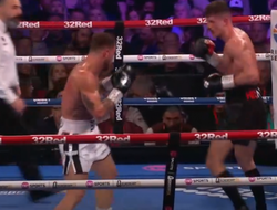 фото - Хини был на грани поражения: не победил, но защитил титул — видео