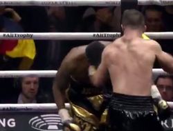 фото - Как Мурат Гассиев жёстко забивал Юниэра Дортикоса: видео нокаута