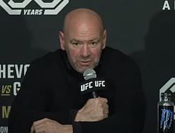 фото - «Как с маленьким ребёнком». Дэйна Уайт в восторге от победы Джонса над Ганом