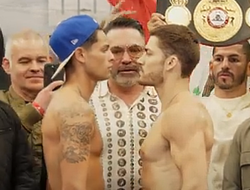 фото - Взвешивание Райана Гарсии и Оскара Дуарте: у обоих самый большой вес в карьере