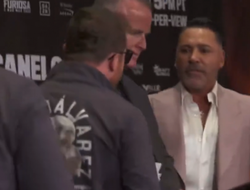 фото - Де Ла Хойя признался, что намеренно злил Канело. Тот обещает в следующий раз дать волю кулакам