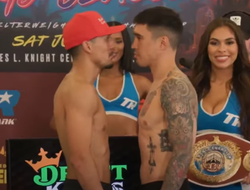 фото - Теофимо Лопес и Стив Клэджетт прошли взвешивание перед боем: результаты, видео