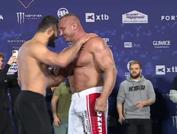 фото - Пудзяновский тяжелее Халидова на 24 кг: фото и видео взвешивания KSW 77