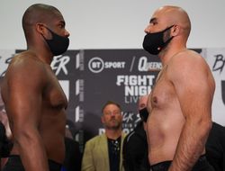 фото - Дюбуа, Дину и Фьюри взвесились: результаты, видео и фото