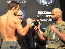 фото - Взвешивание UFC Fight Night 35: Люк Рокхолд – Костас Филиппу