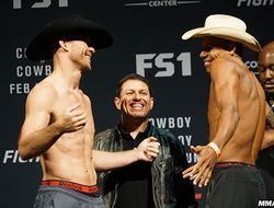 фото - Видео взвешивания UFC Fight Night 83: Дональд Серроне — Алекс Оливейра