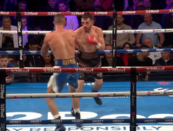 фото - Чемберлен нокаутировал латвийца и защитил титул, Уильямс справился за 80 секунд: видео