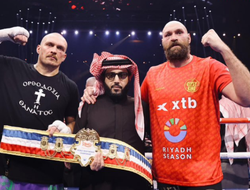 фото - Турки Аль аш-Шейх прокомментировал вердикт судей в бою Усик-Фьюри 2