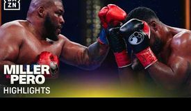 Джаррелл Миллер – Ленье Перо. Видео лучших моментов боя