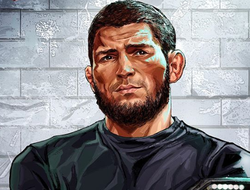 фото - Чисора готов воевать в клетке, Хабиб в работе художника, гигантский бургер от экс-чемпиона — соцсети 