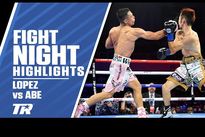 Луис Альберто Лопес – Реия Абэ. Видео нокаута и лучших моментов боя