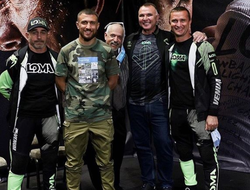 фото - Лопес нарушает дистанцию, Ломаченко с командой перед боем, Бетербиев «ожелезняет» руки — соцсети 