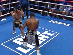 фото - Как там олимпийцы? Бальдерас уступил Олбрайту, Поланко срубил Фрэнсиса — видео