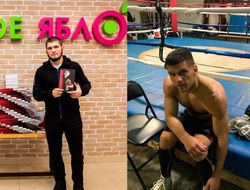 фото - Хабиб отжимается, Деревянченко в Диснейленде, Уоррингтон с пиццей — видео