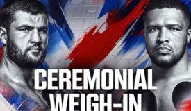 Результаты взвешивания Zuffa Boxing 11: Фишер – Пироттон 