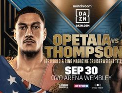 фото - Прямая трансляция: Джей Опетая − Джордан Томпсон. Смотреть онлайн