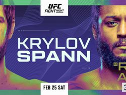 фото - Прямая трансляция UFC Fight Night 220: Никита Крылов – Райан Спэнн. Смотреть онлайн