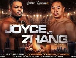 фото - Джо Джойс – Чжан Чжилеи. Результаты