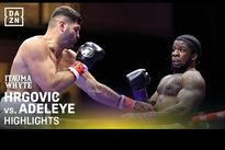 Филип Хргович – Дэвид Аделейе. Видео лучших моментов боя