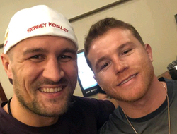 фото - Ковалёв с Альваресом 7 лет спустя, Гвоздик готовится к Бетербиеву, Гарсиа продлил контракт с GBP — соцсети