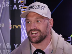 фото - Фьюри попросили назвать победителя боя Джошуа–Дюбуа. Он выругался в ответ