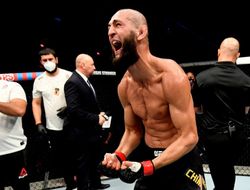 фото - Хамзат Чимаев вырубил Миршерта первым же ударом на UFC Fight Night 178