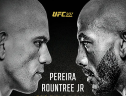 фото - Полный кард UFC 307: Перейра – Раунтри. Состав участников шоу 6 октября