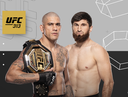 фото - Перейра-Анкалаев в главном событии UFC 313. Уже официально