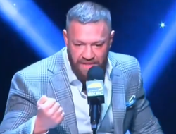 фото - Макгрегор выдал запоминающуюся речь: «Мне по**ю, я тут босс»