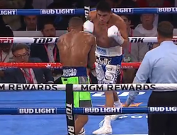 фото - Наваррете ронял олимпийского чемпиона Консейсау, но не победил: видео