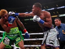 фото - Хэйни ронял оппонента, но удосрочить не сумел