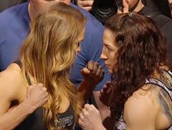 фото - Взвешивание UFC 170: Раузи–Макманн, Кормье–Камминс, Макдональд–Майя