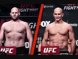 фото - Видео взвешивания перед UFC Fight Night 86: Бен Ротуэлл — Джуниор дос Сантос