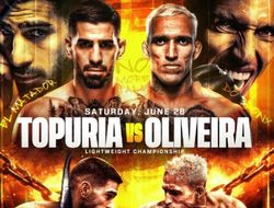 фото - Бой Топурия-Оливейра. Интересные факты о бойцах